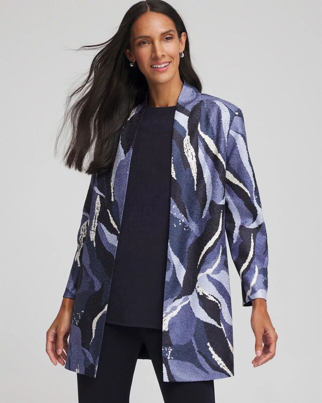 Travelers Wave Reversible Crushed Jacket - image 1